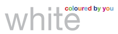 White logo