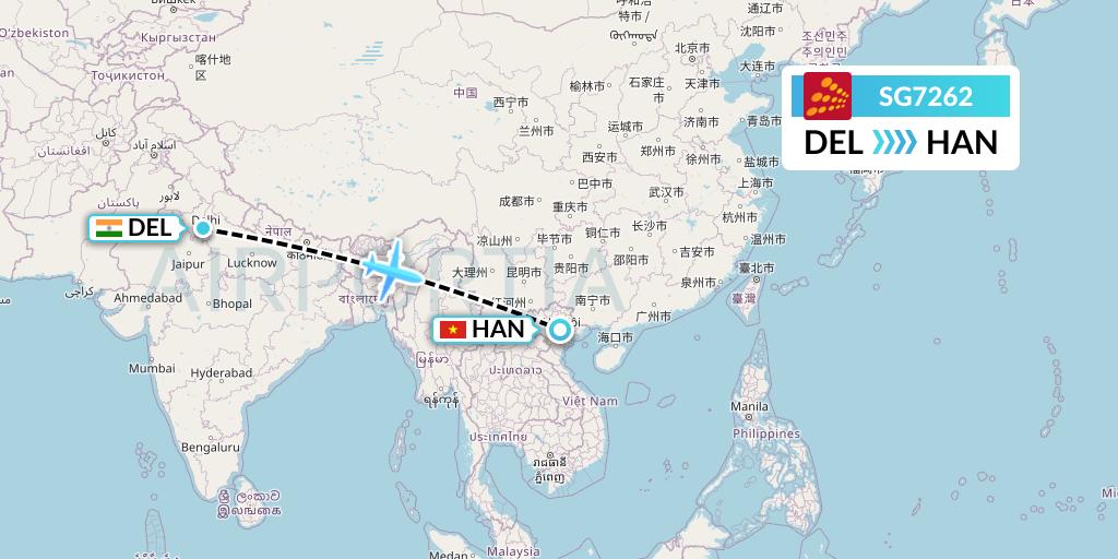 SG7262 Flight Status SpiceJet Delhi To Hanoi SEJ7262 sg7262-flight-status-spicejet-delhi-to-hanoi-sej7262