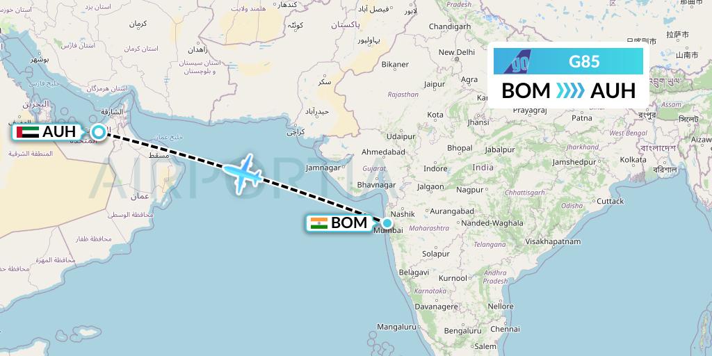 G85 Flight Status Go Air Mumbai To Abu Dhabi GOW5 g85-flight-status-go-air-mumbai-to-abu-dhabi-gow5