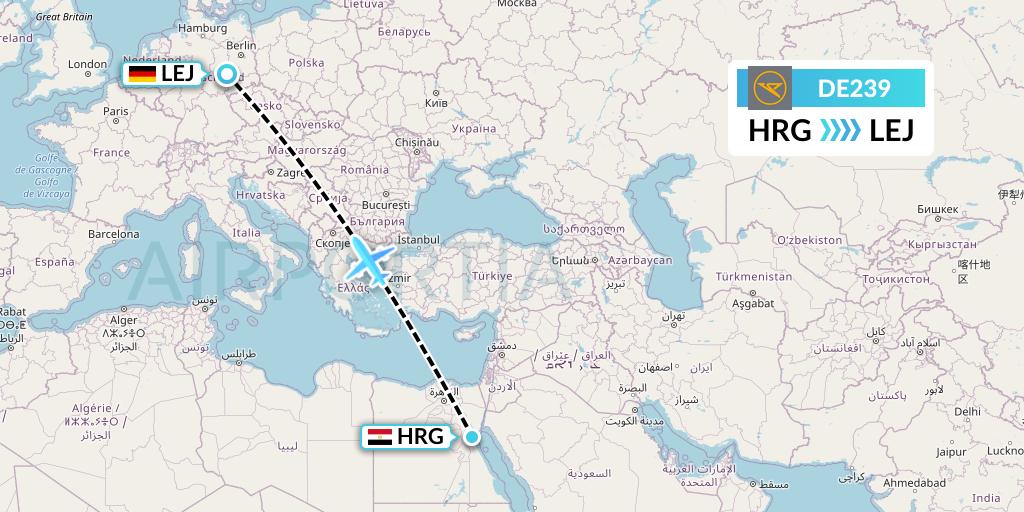 Flug Von Hurghada Nach Leipzig Verfolgen