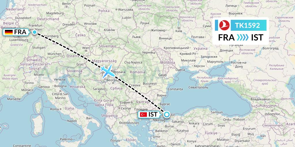 Turkish Airlines Flüge Von Frankfurt Am Main Nach Istanbul www.airportia.com