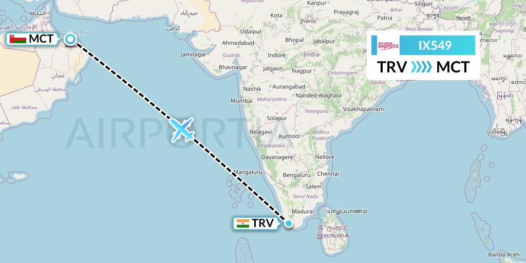 ix549-flight-status-air-india-express-thiruvananthapuram-to-muscat