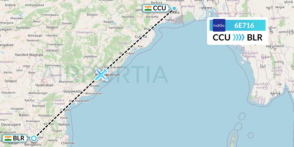 6E716 Flight Status IndiGo Airlines Kolkata To Bangalore IGO716 6e716-flight-status-indigo-airlines-kolkata-to-bangalore-igo716