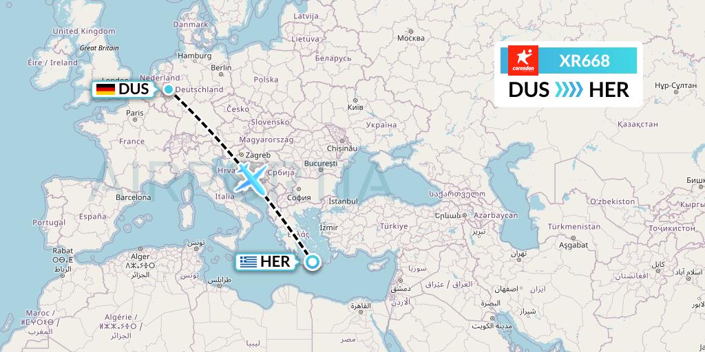 Flug Von Düsseldorf Nach Kreta Heute www.airportia.com