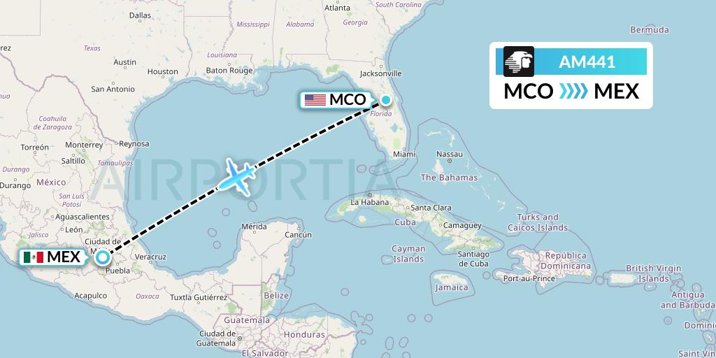 am441-flight-status-aeromexico-orlando-to-mexico-city-amx441