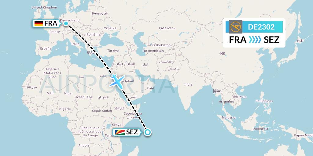 DE2302 Flight Status Condor Frankfurt to Victoria (CFG2302)