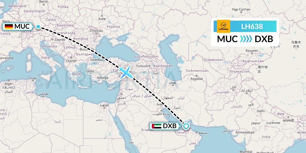 Wie Lange Dauert Der Flug Von München Nach Dubai