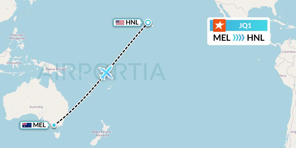 JQ1 Flight Status Jetstar Airways Melbourne to Honolulu (JST1) JQ1 Flight Status Jetstar Airways Melbourne to Honolulu (JST1)