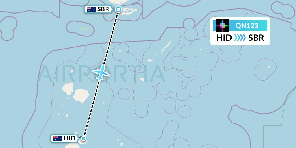 QN123 Flight Status Skytrans Horn Island to Saibai Island (SKP123)