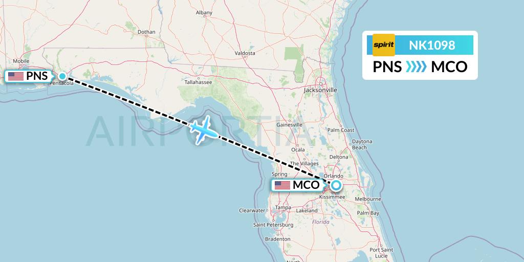 nk1098-flight-status-spirit-airlines-pensacola-to-orlando-nks1098