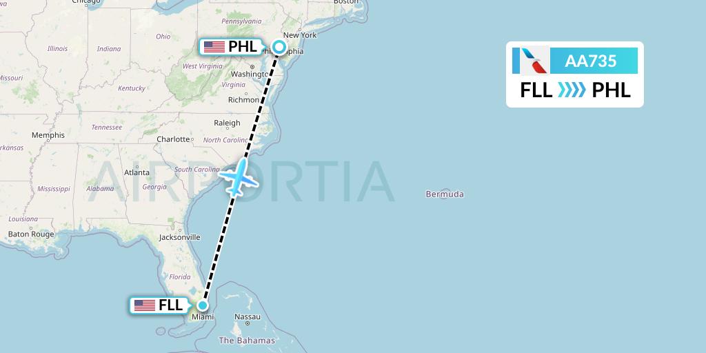 aa735-flight-status-american-airlines-fort-lauderdale-to-philadelphia