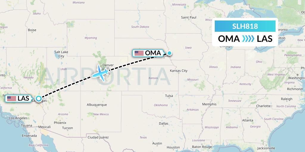 SLH818 Flight Status Silverhawk Aviation Omaha to Las Vegas