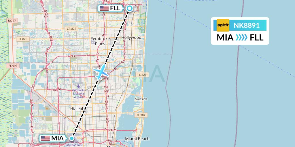 nk8891-flight-status-spirit-airlines-miami-to-fort-lauderdale-nks8891