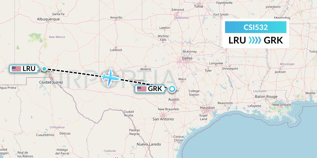 CSI532 Flight Status Csi Aviation: Las Cruces to Killeen