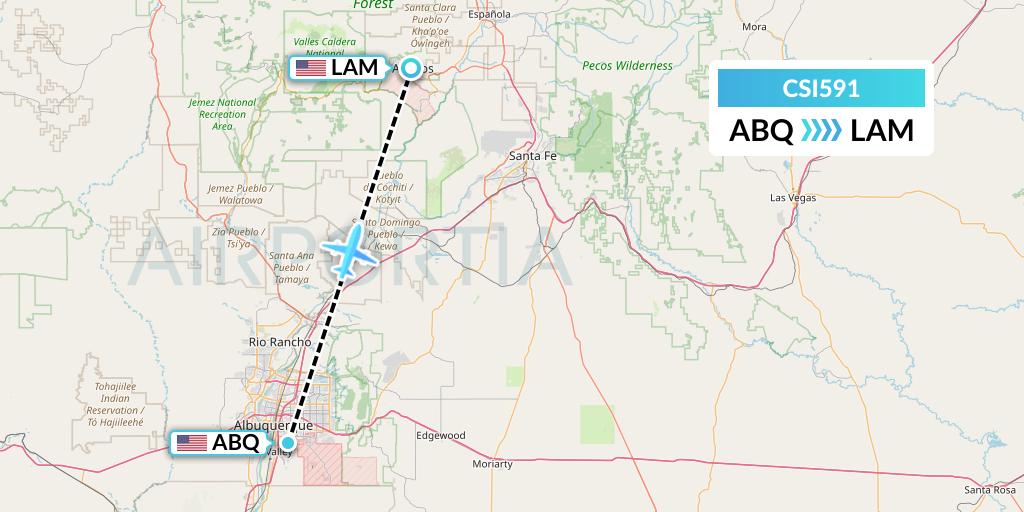 CSI591 Flight Status Csi Aviation Albuquerque to Los Alamos