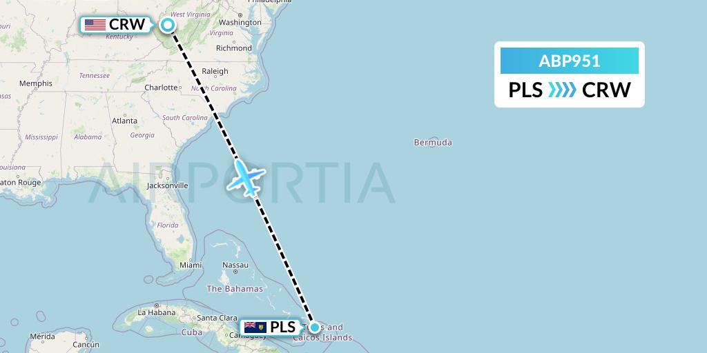 ABP951 Flight Status ABS Jets Providenciales to Charleston