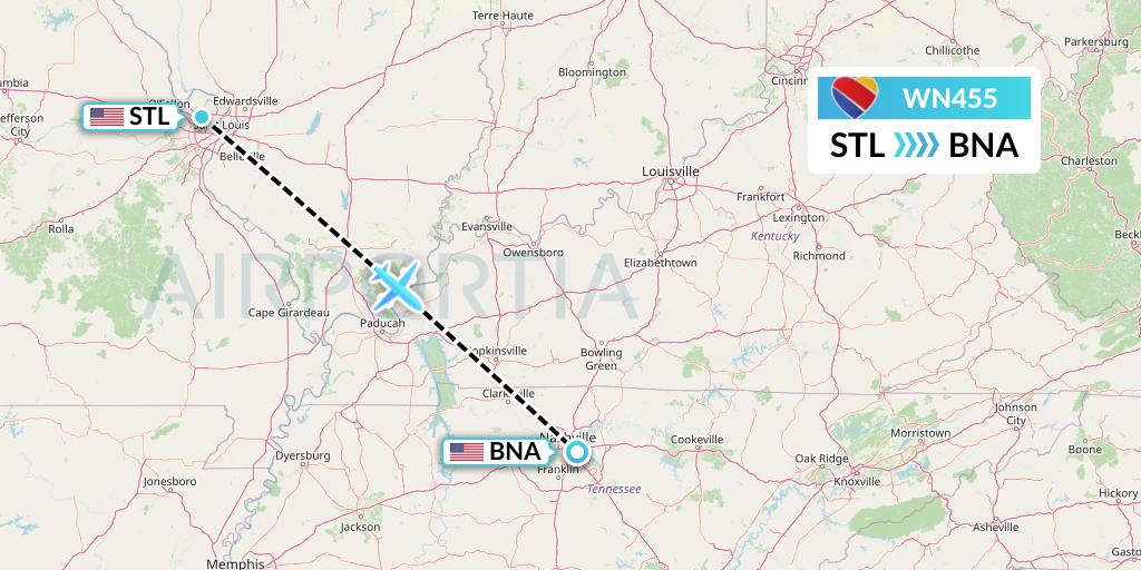 Does Amtrak Go From St Louis To Nashville
