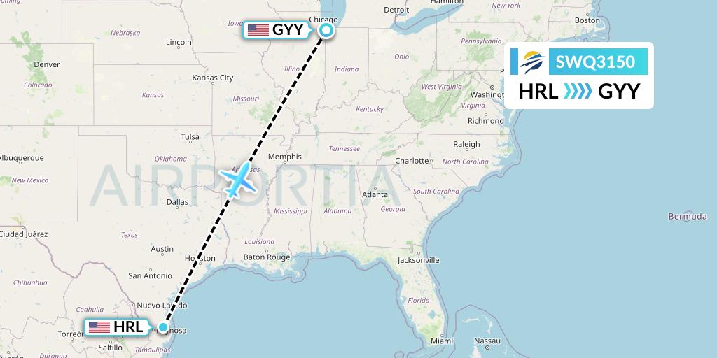 SWQ3150 Flight Status Swift Air Harlingen to Gary (WQ3150)