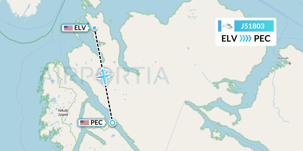 J51803 Flight Status Alaska Seaplane Service Elfin Cove to Pelican