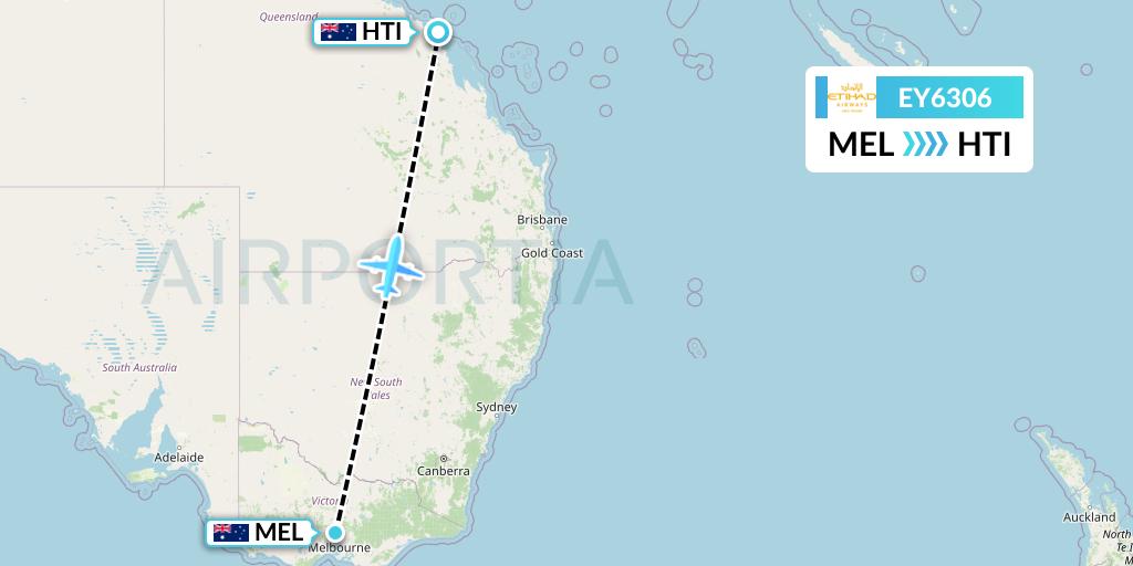 EY6306 Flight Status Etihad Airways Melbourne to Hamilton Island (ETD6306) EY6306 Flight Status Etihad Airways Melbourne to Hamilton Island (ETD6306)