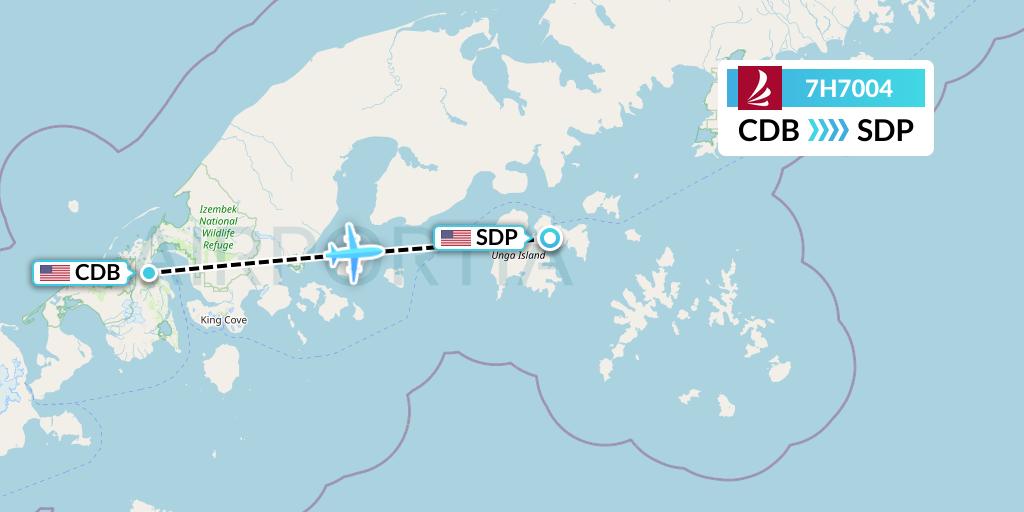 7H7004 Flight Status Ravn Alaska Cold Bay to Sand Point (RVF7004)