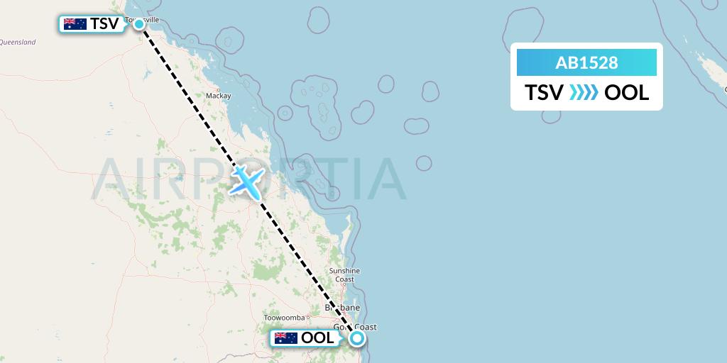 AB1528 Flight Status Bonza Aviation Townsville to Gold Coast (BNZ1528) AB1528 Flight Status Bonza Aviation Townsville to Gold Coast (BNZ1528)