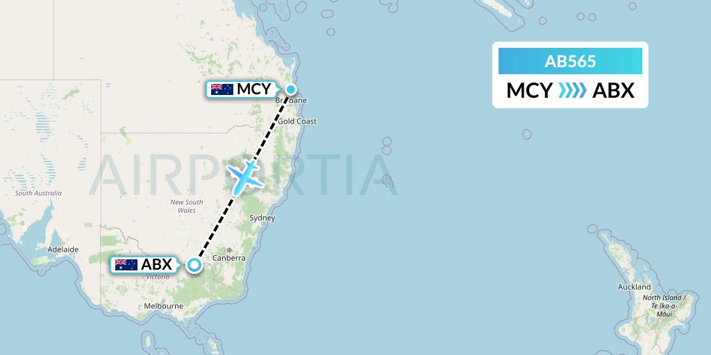 AB565 Flight Status Bonza Aviation Sunshine