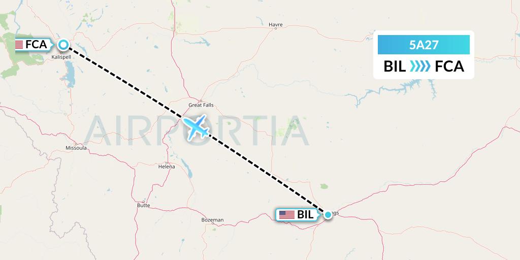 5A27 Flight Status Alpine Air Express Billings to Kalispell (AIP27)