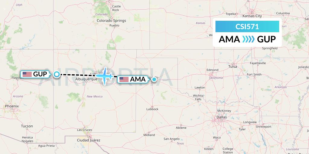 CSI571 Flight Status Csi Aviation Amarillo to Gallup