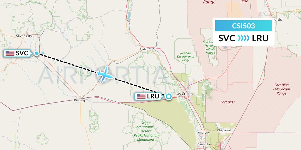 CSI503 Flight Status Csi Aviation Silver City to Las Cruces
