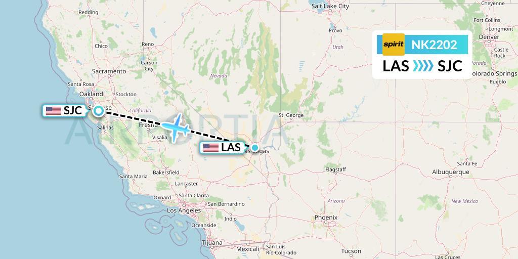 nk2202-flight-status-spirit-airlines-las-vegas-to-san-jose-nks2202