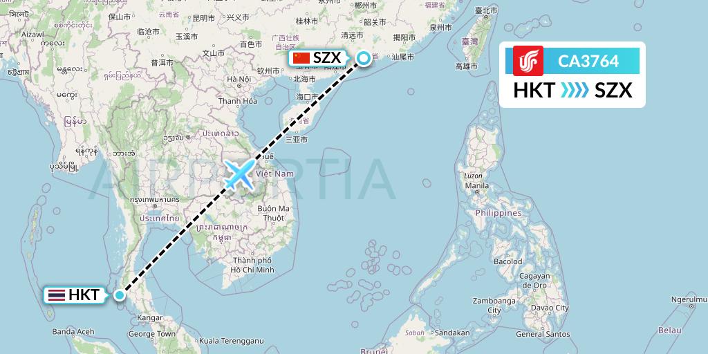 CA3764 Flight Status Air China Phuket To Shenzhen CCA3764 ca3764-flight-status-air-china-phuket-to-shenzhen-cca3764