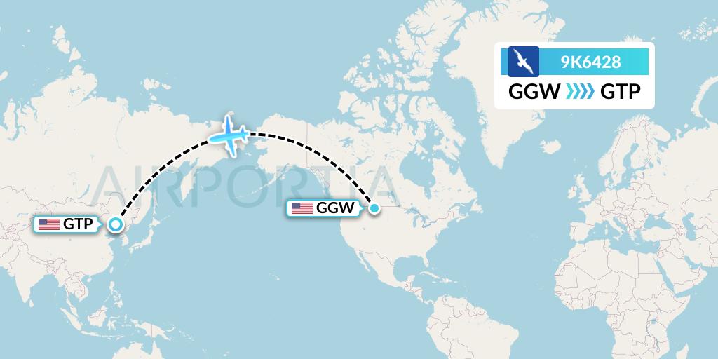 9K6428 Flight Status Cape Air Glasgow to Eugene (KAP6428)