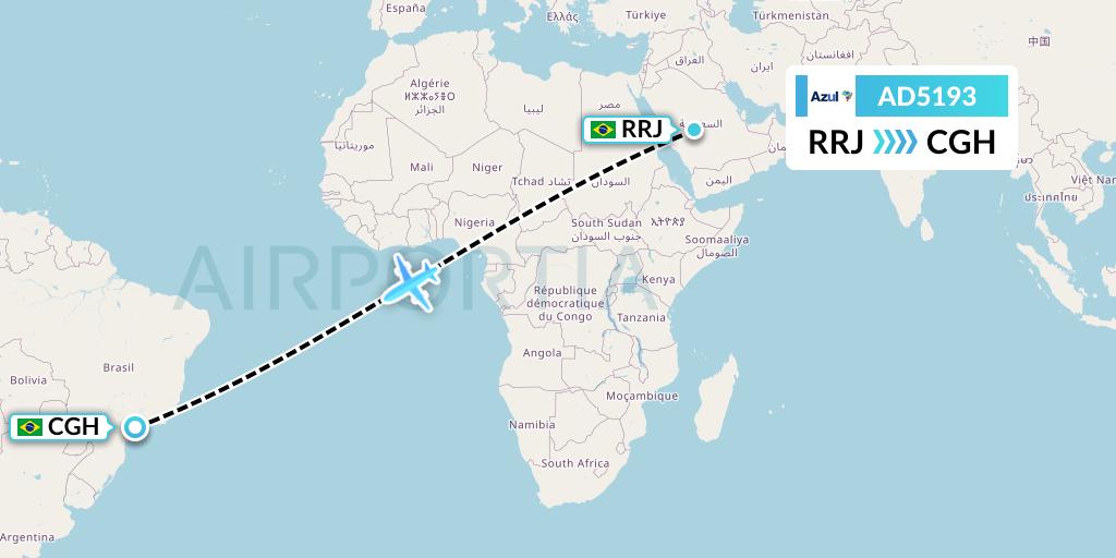 Rio De Janeiro To Sao Paulo Flight