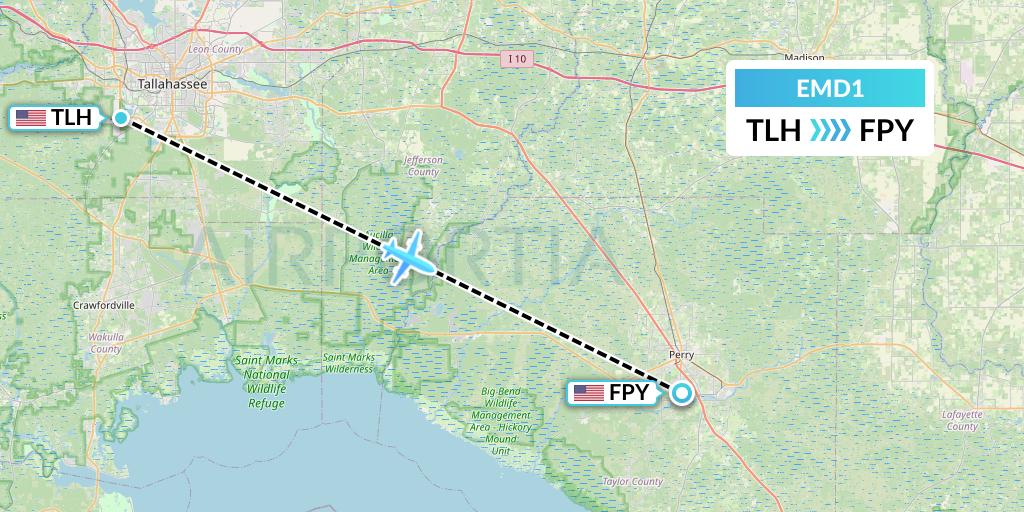 EMD1 Flight Status Eaglemed Tallahassee to Perry