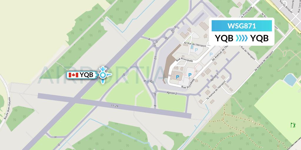 WSG871 Flight Status Wasaya Airways Quebec to Quebec