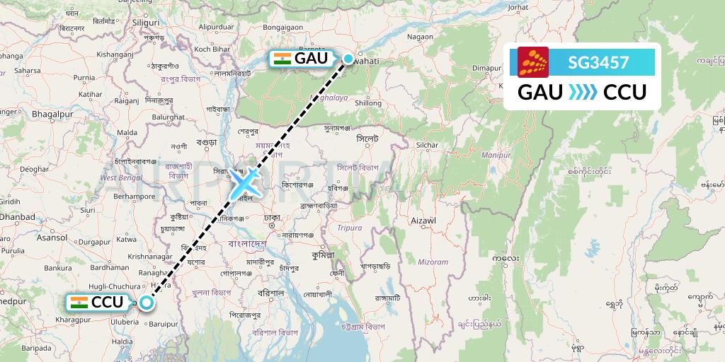 sg3457-flight-status-spicejet-guwahati-to-kolkata-sej3457