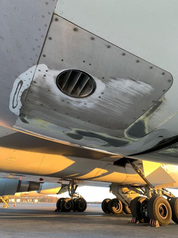 CV7545 Incident Cargolux B744 at Luxembourg on Apr 15th 2023